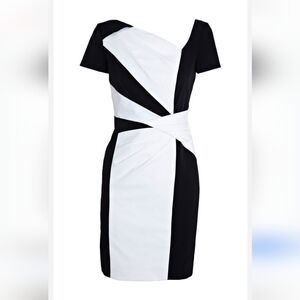Karen Millen Black and White Cocktail Dress US 12